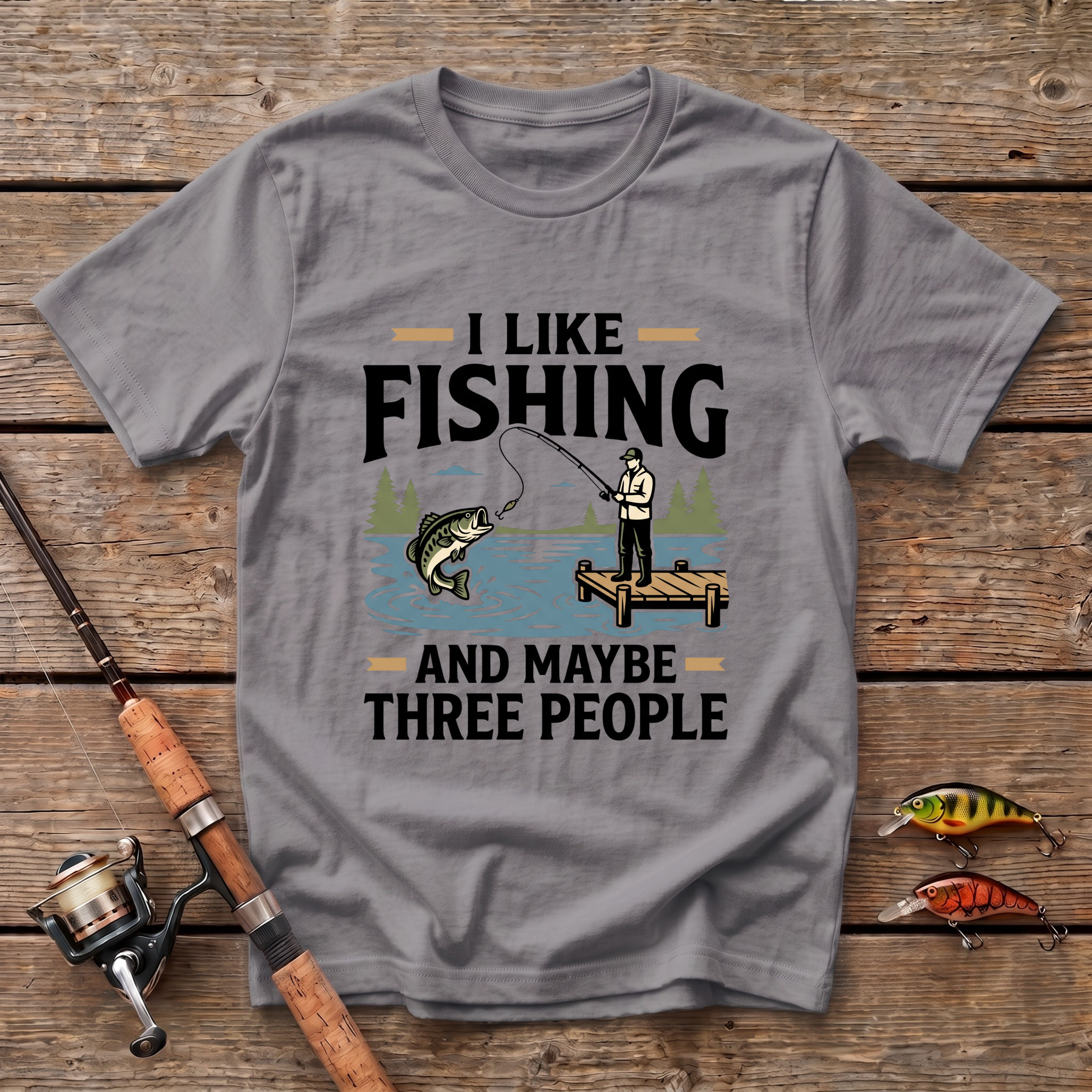 I Like Three People T-Shirt