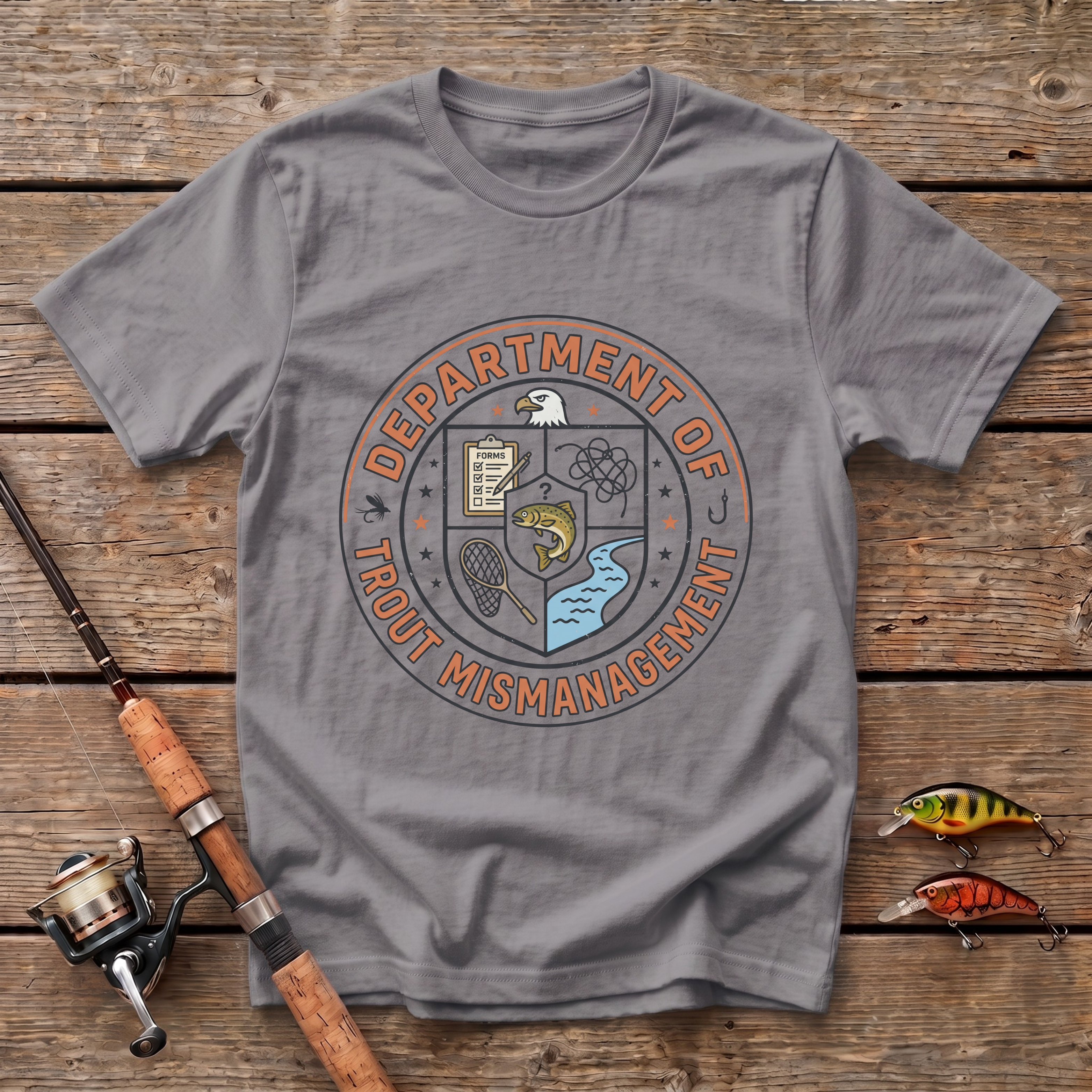 Department Of Trout Mismanagement T-Shirt