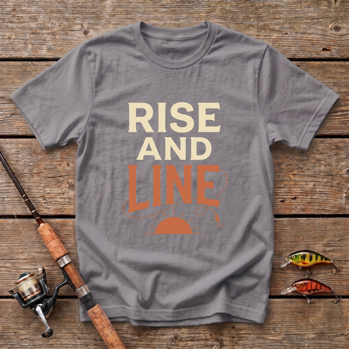 Rise And Line T-Shirt