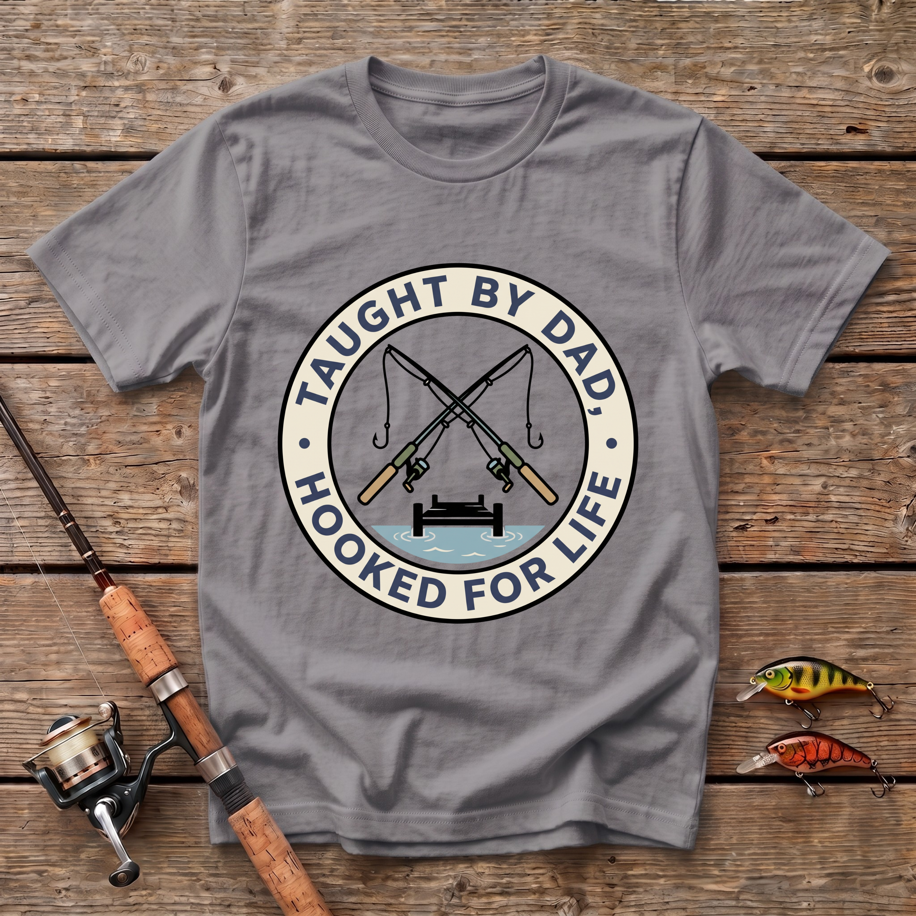 Taught By Dad T-Shirt