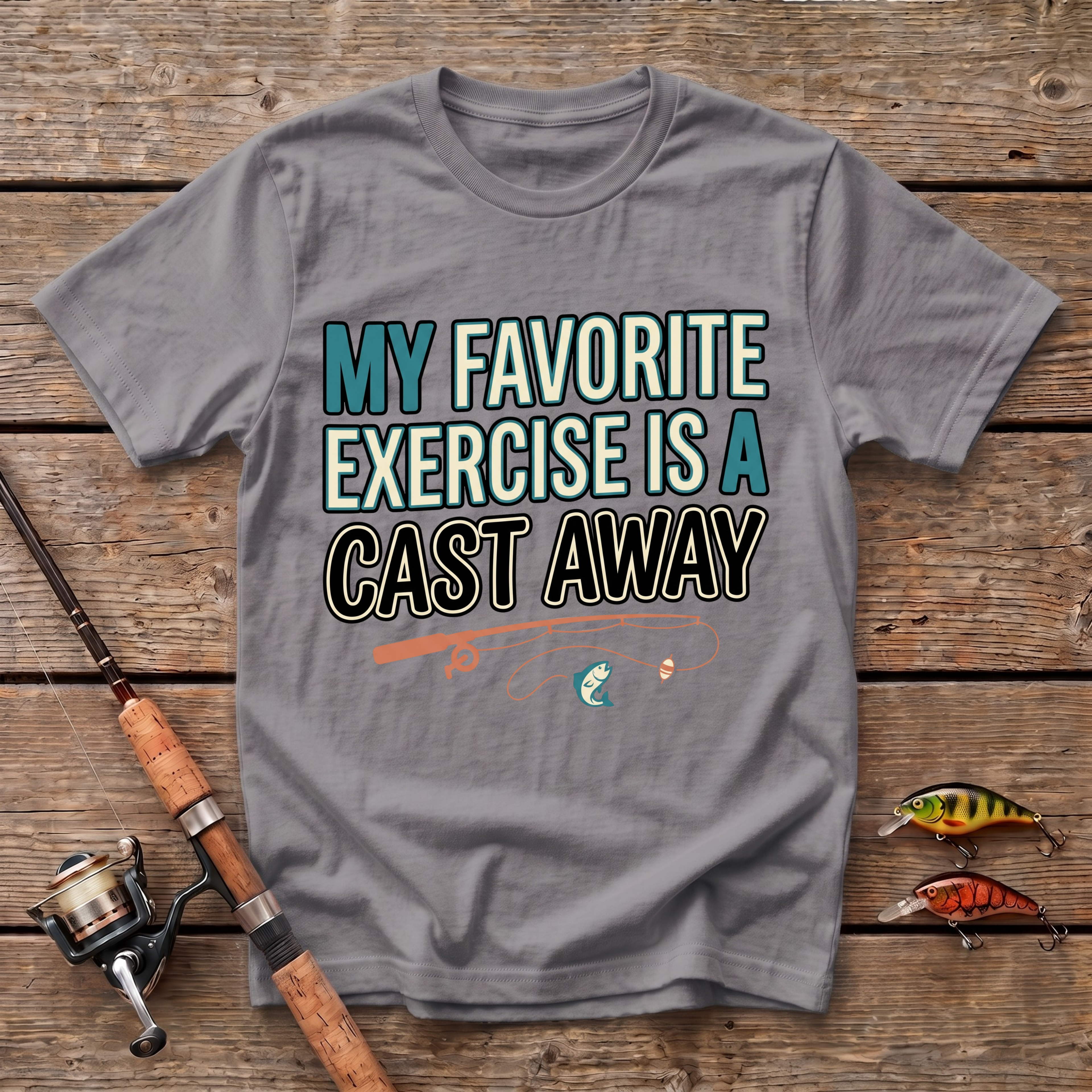 My Favorite Excercise Is A Cast Away T-Shirt