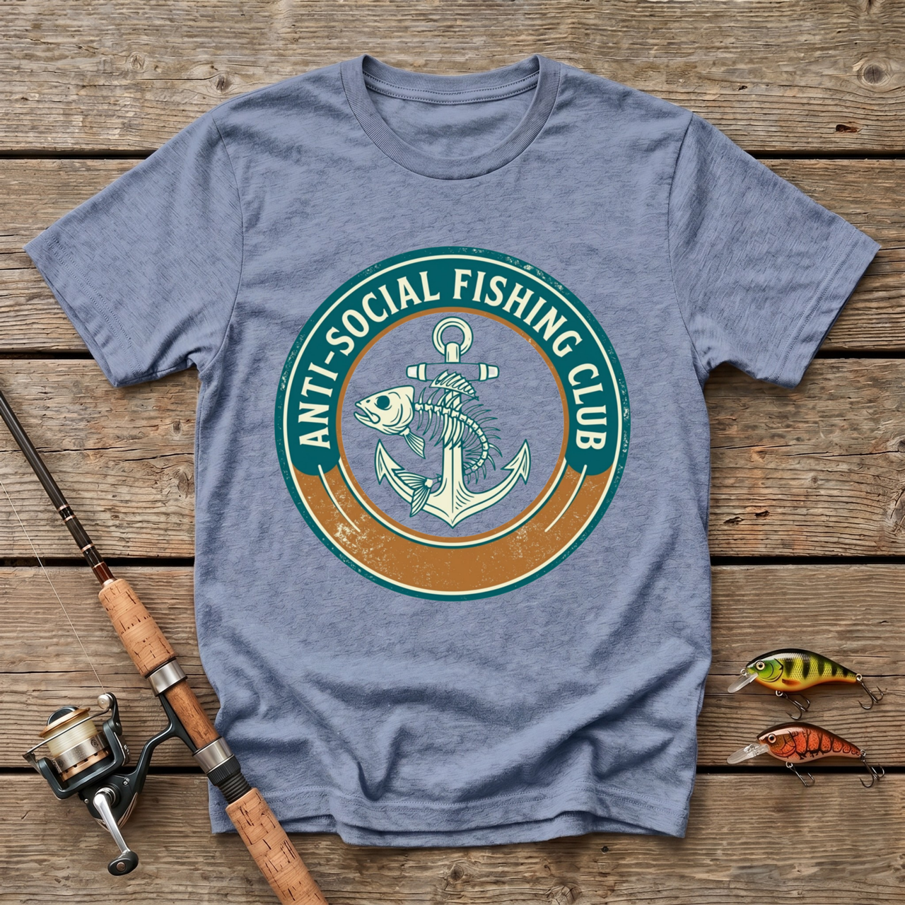 Anti Social Fishing T-Shirt