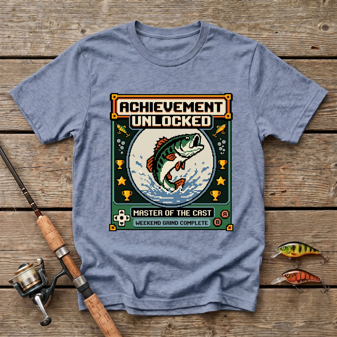 Achievement Unlocked: Master Of The Cast T-Shirt