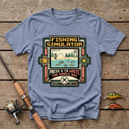 Fishing Simulator. Press X To Waste The Whole Day T-Shirt