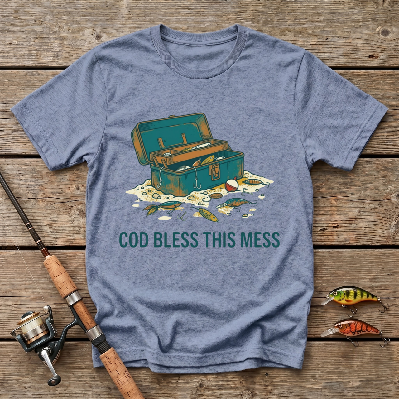 Cod Bless This Mess T-Shirt