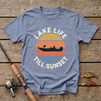 Lake Life Till Sunset T-Shirt