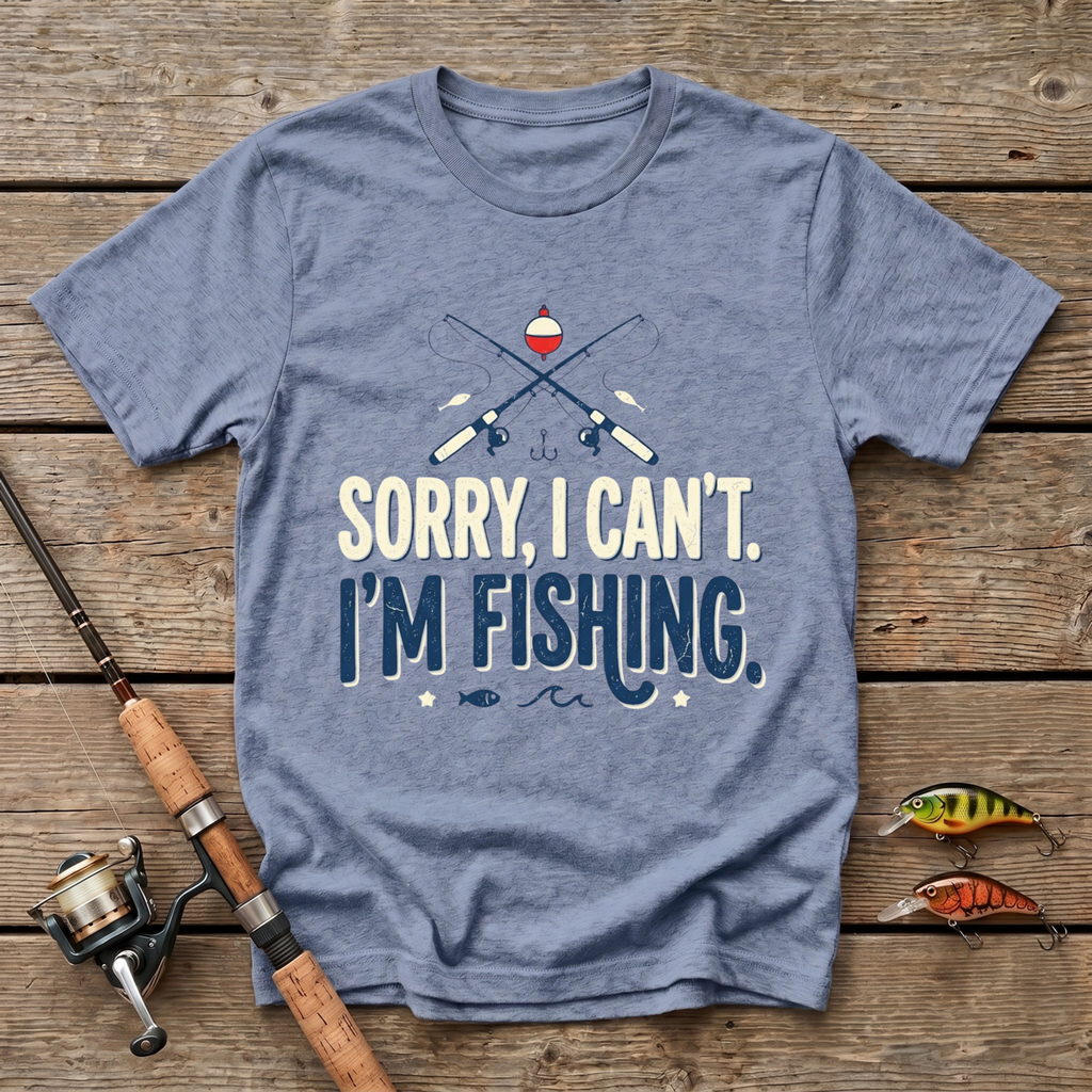 Sorry I Can't. I'm Fishing T-Shirt