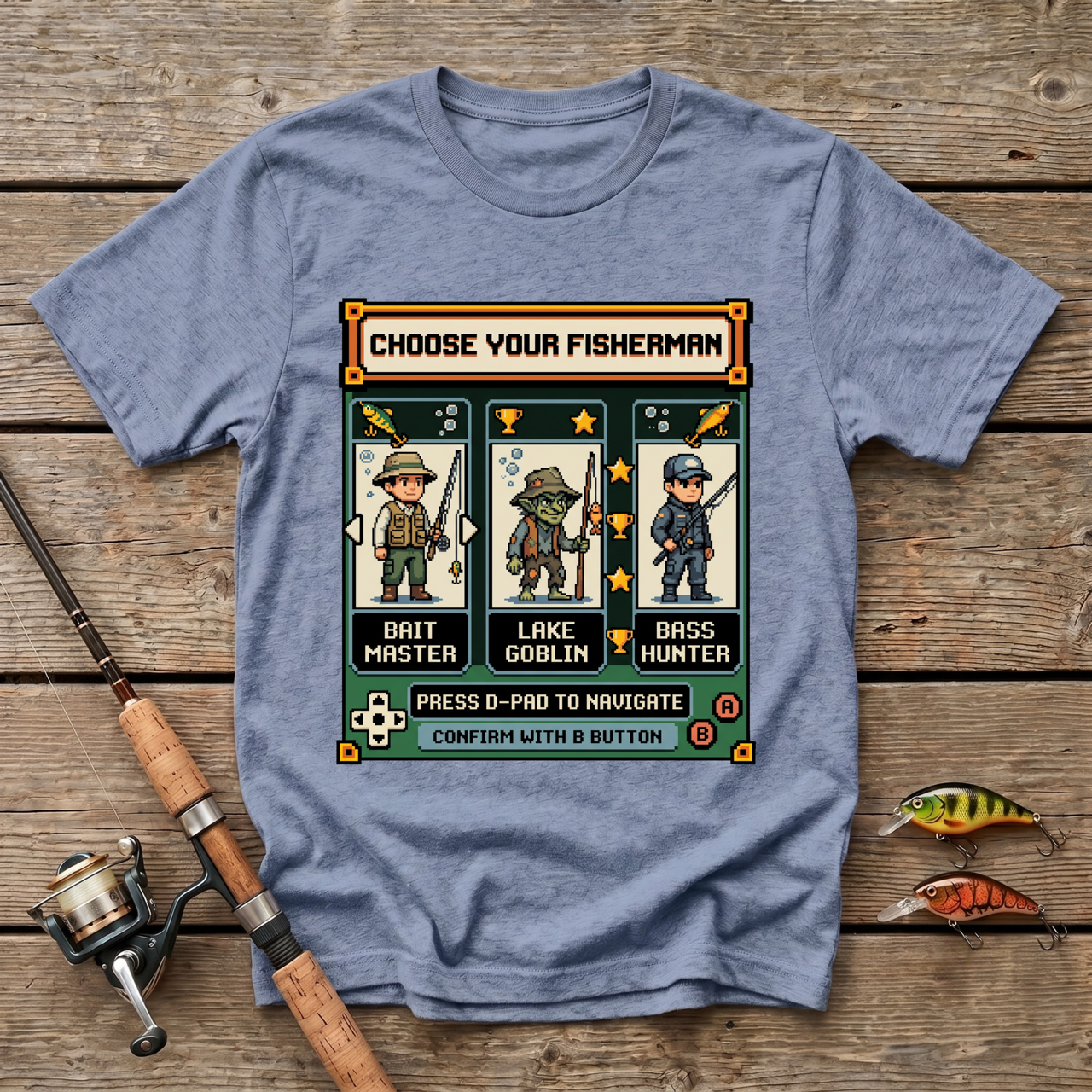 Choose Your Fisherman T-Shirt