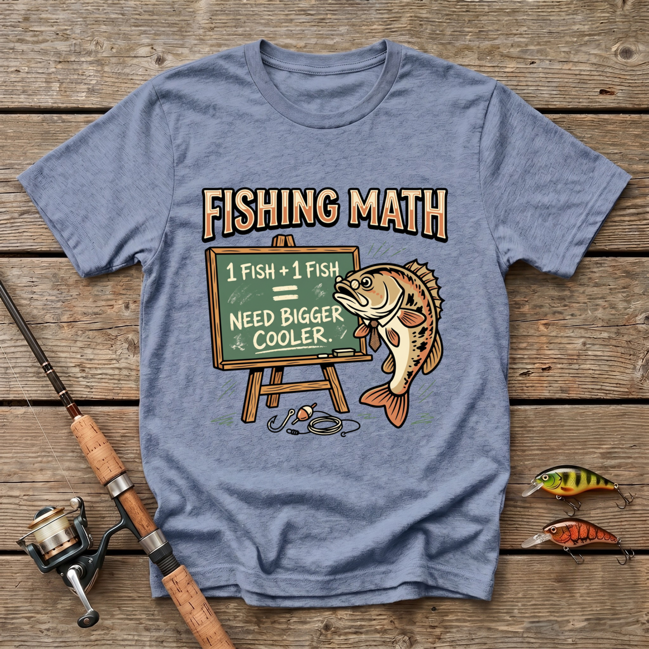 Fishing Math T-Shirt