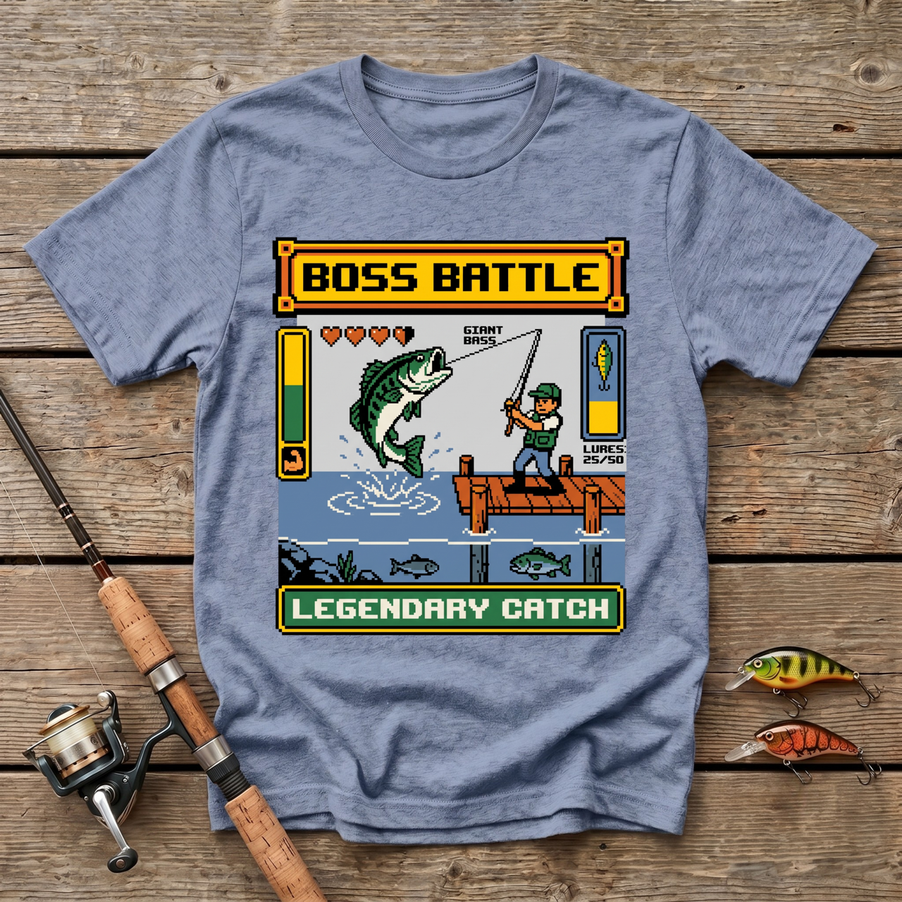 Boss Battle Legendary Catch T-Shirt