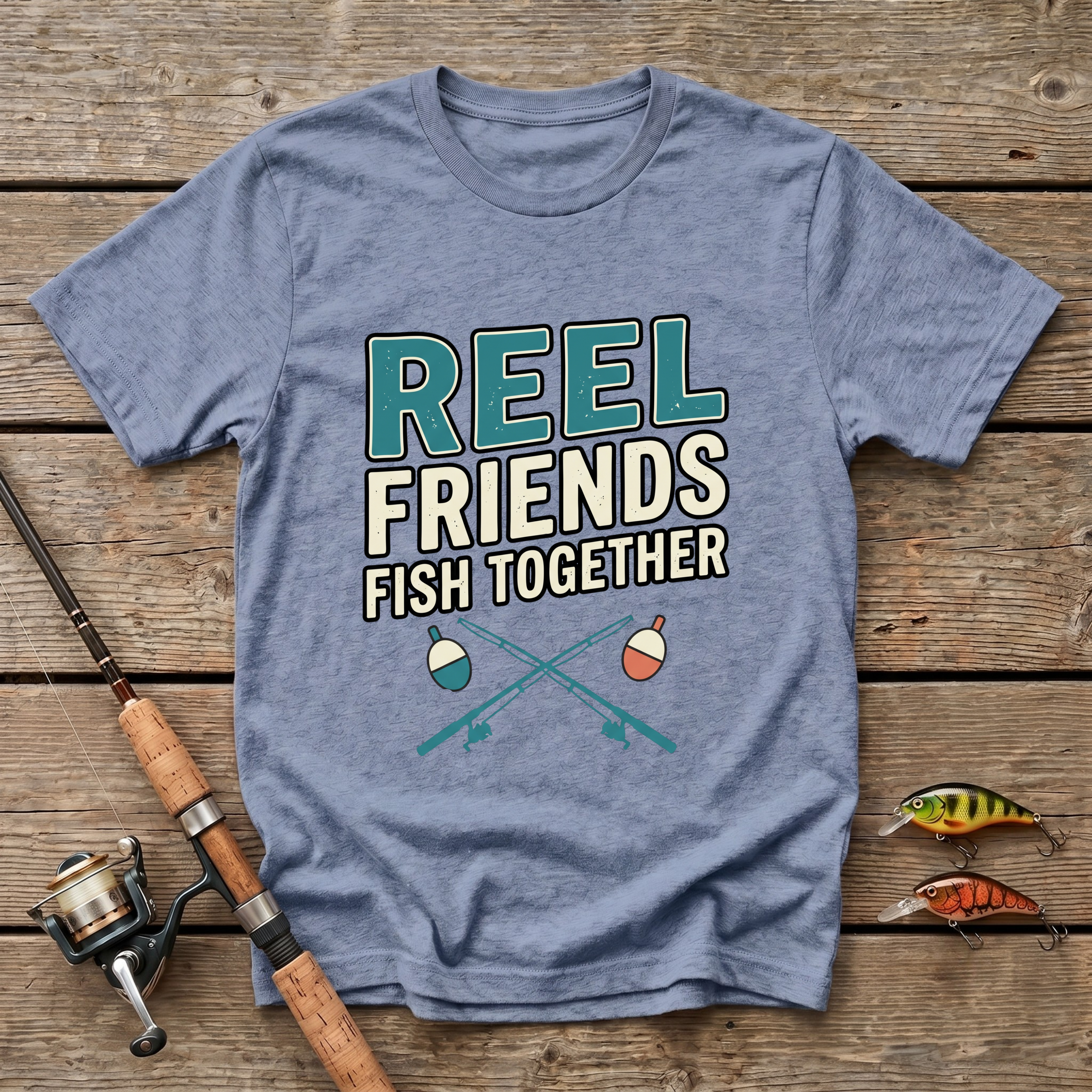 Reel Friends Fish Together T-Shirt