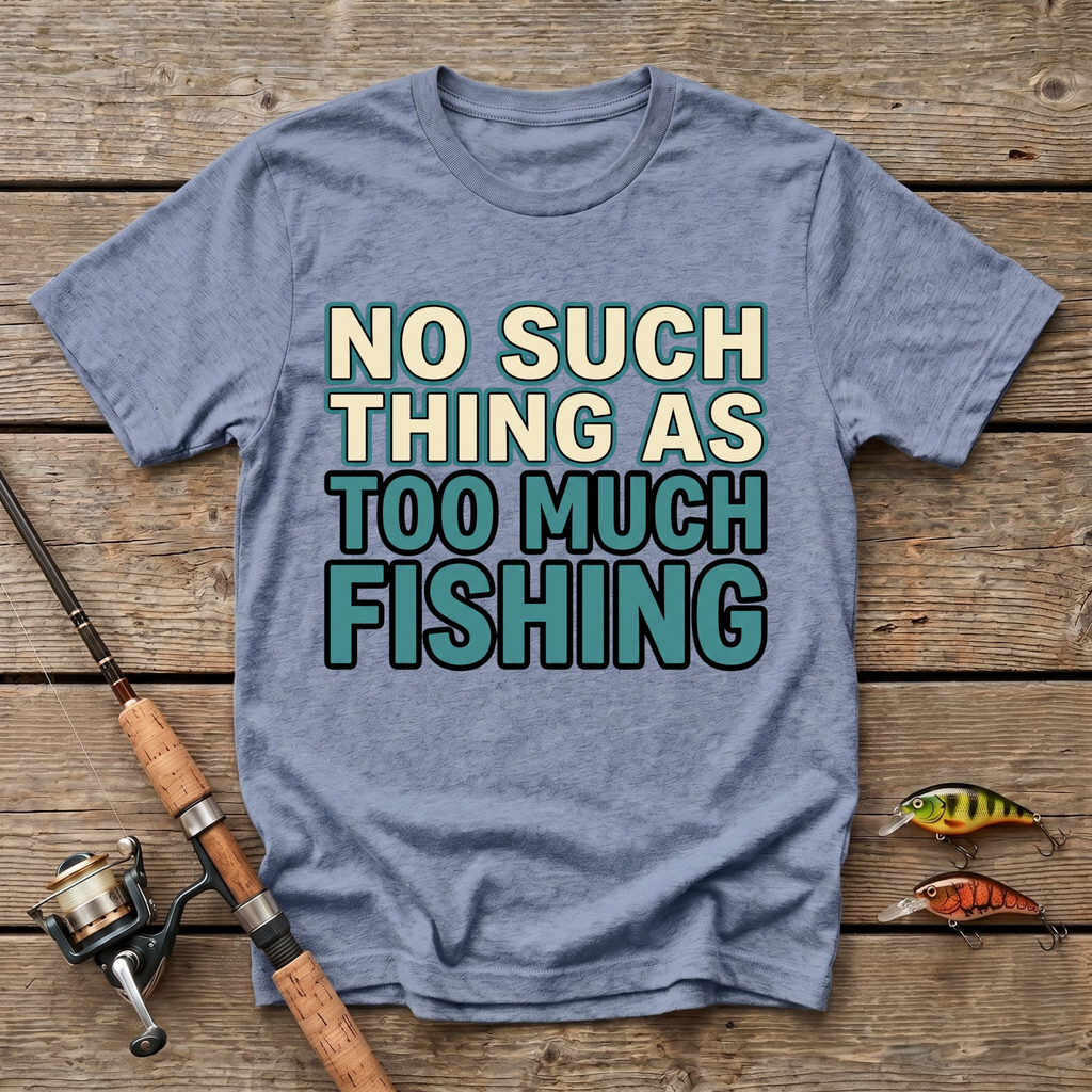 No Such Thing As Too Much Fishing T-Shirt