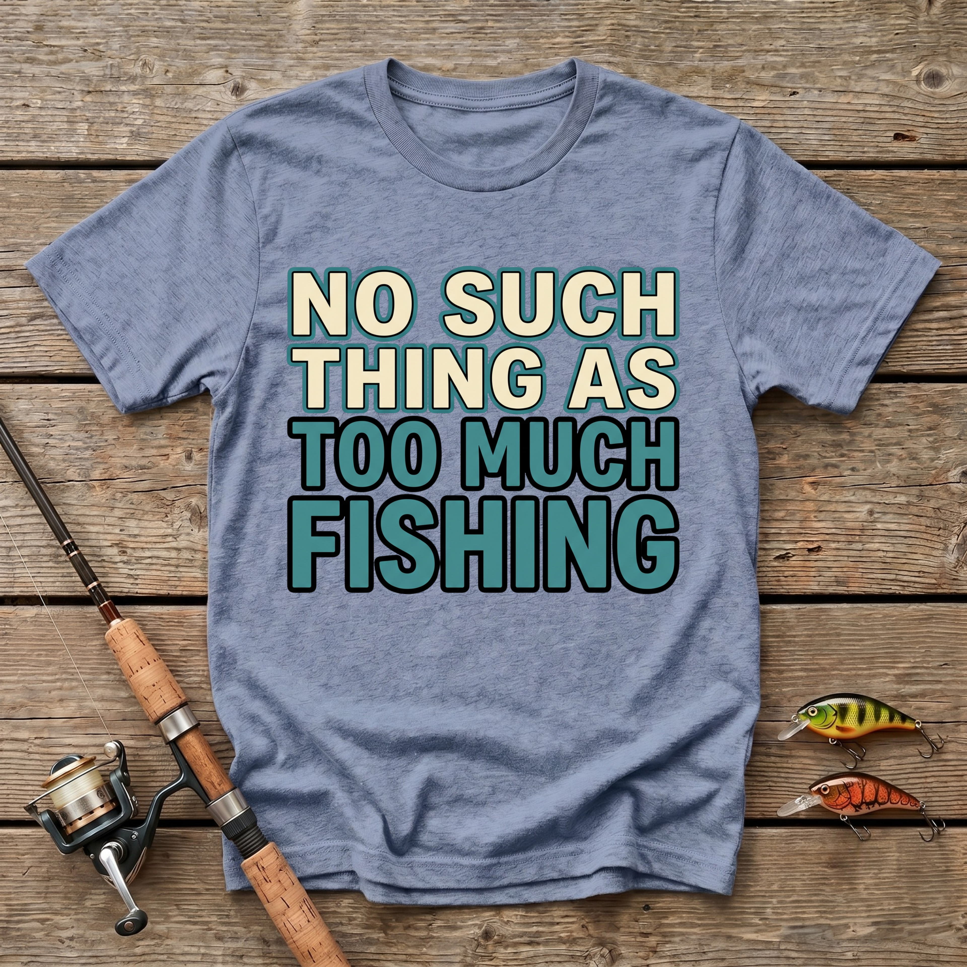 No Such Thing As Too Much Fishing T-Shirt