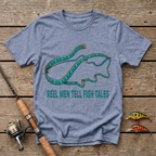 Reel Men Tell Fish Tales T-Shirt