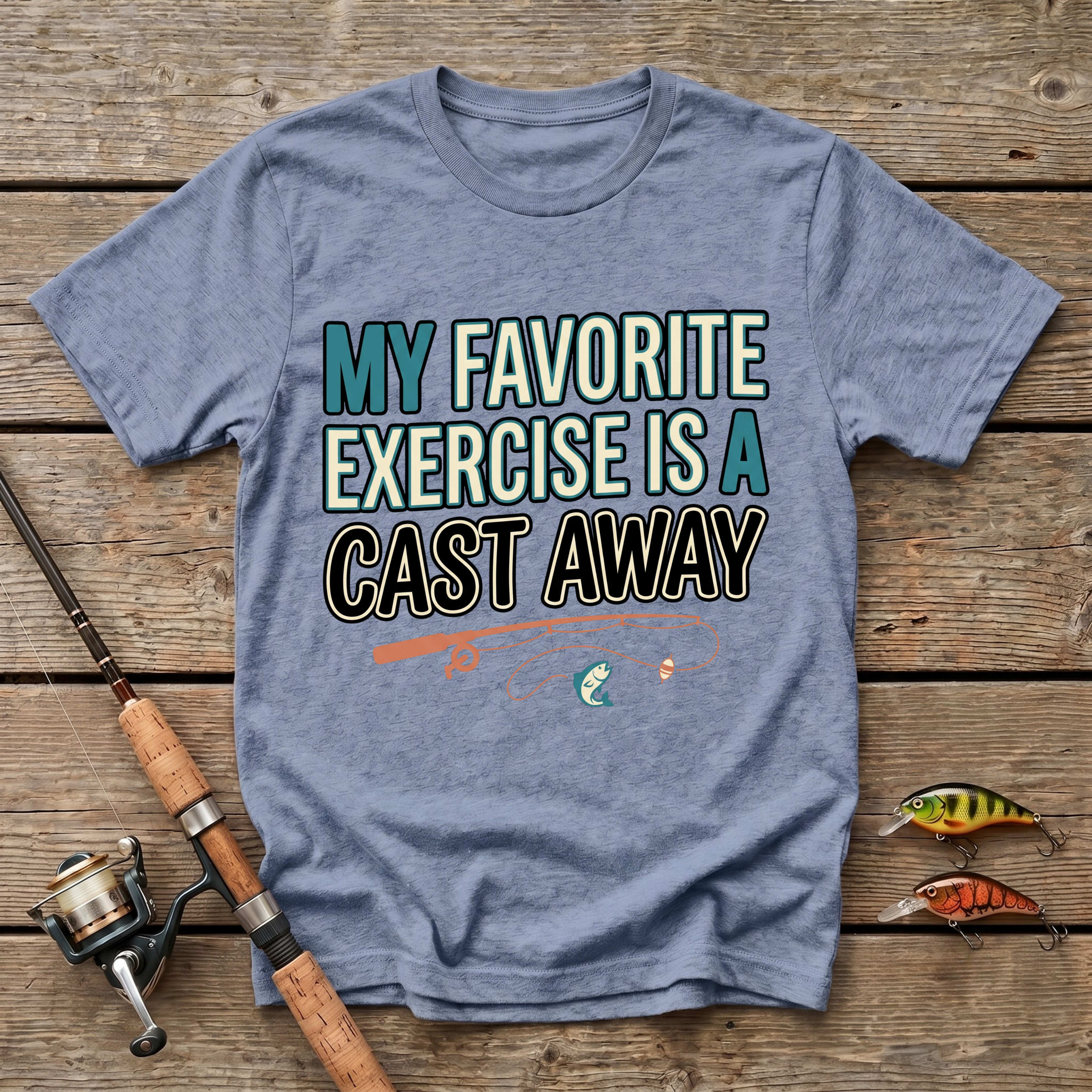 My Favorite Excercise Is A Cast Away T-Shirt