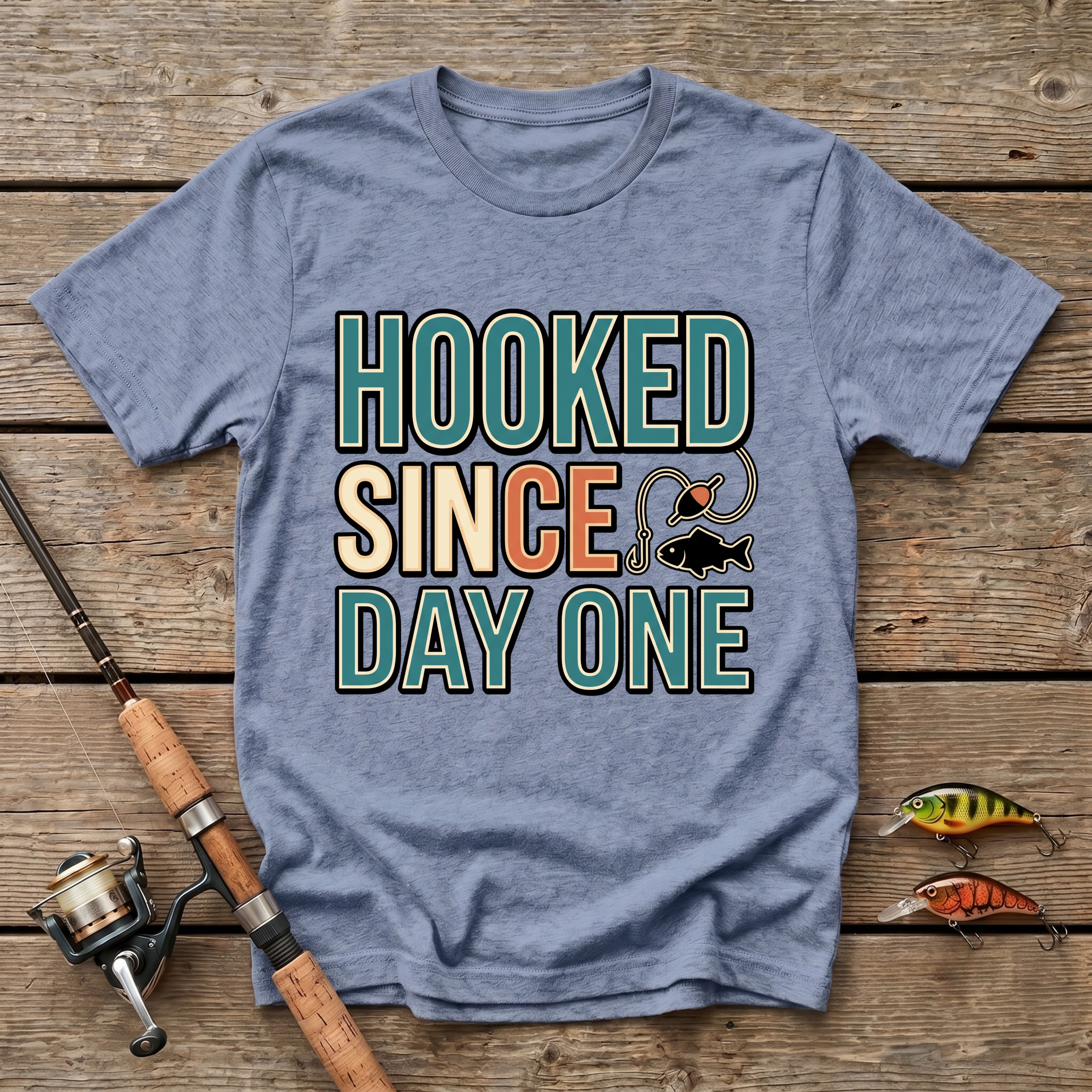 Hooked Since Day One T-Shirt