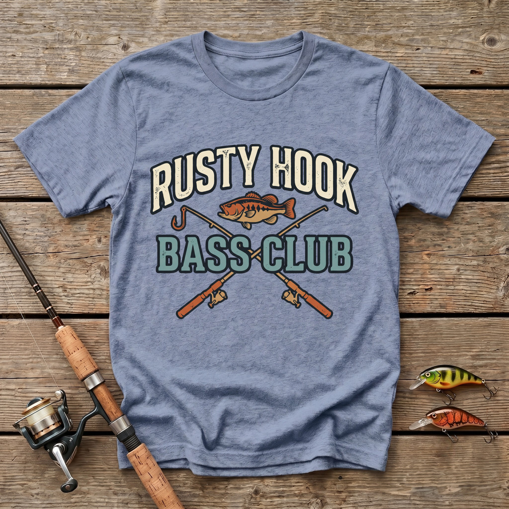 Rusty Hook Bass Club T-Shirt
