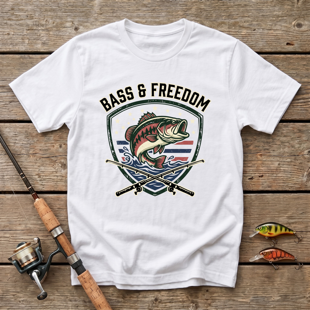 Bass And Freedom T-Shirt