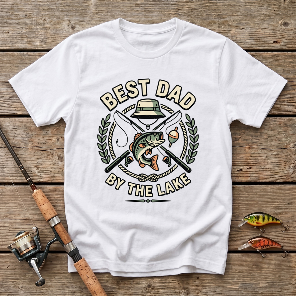 Best Dad By The Lake T-Shirt