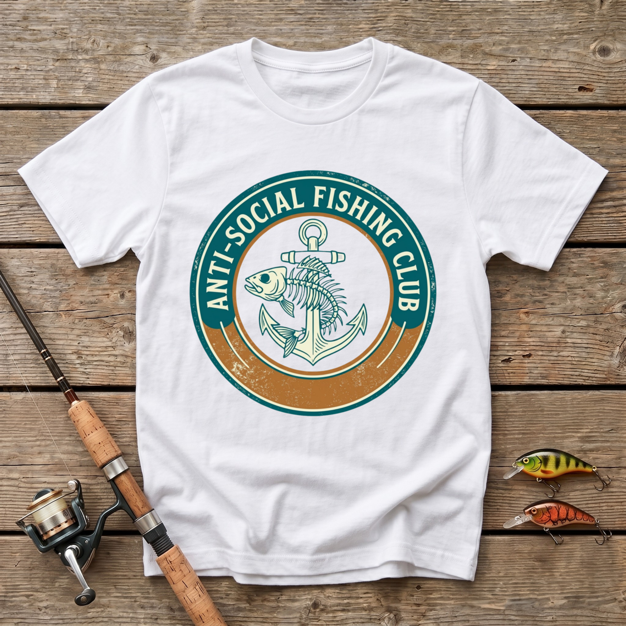 Anti Social Fishing T-Shirt