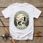 She Casts Better T-Shirt