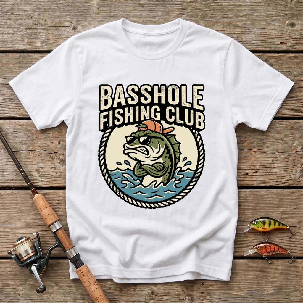 Basshole Fishing Club T-Shirt