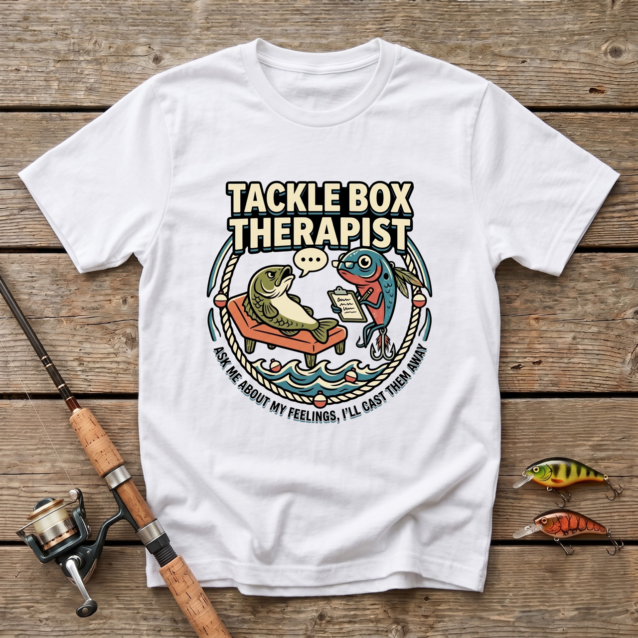Tackle Box Therapist T-Shirt