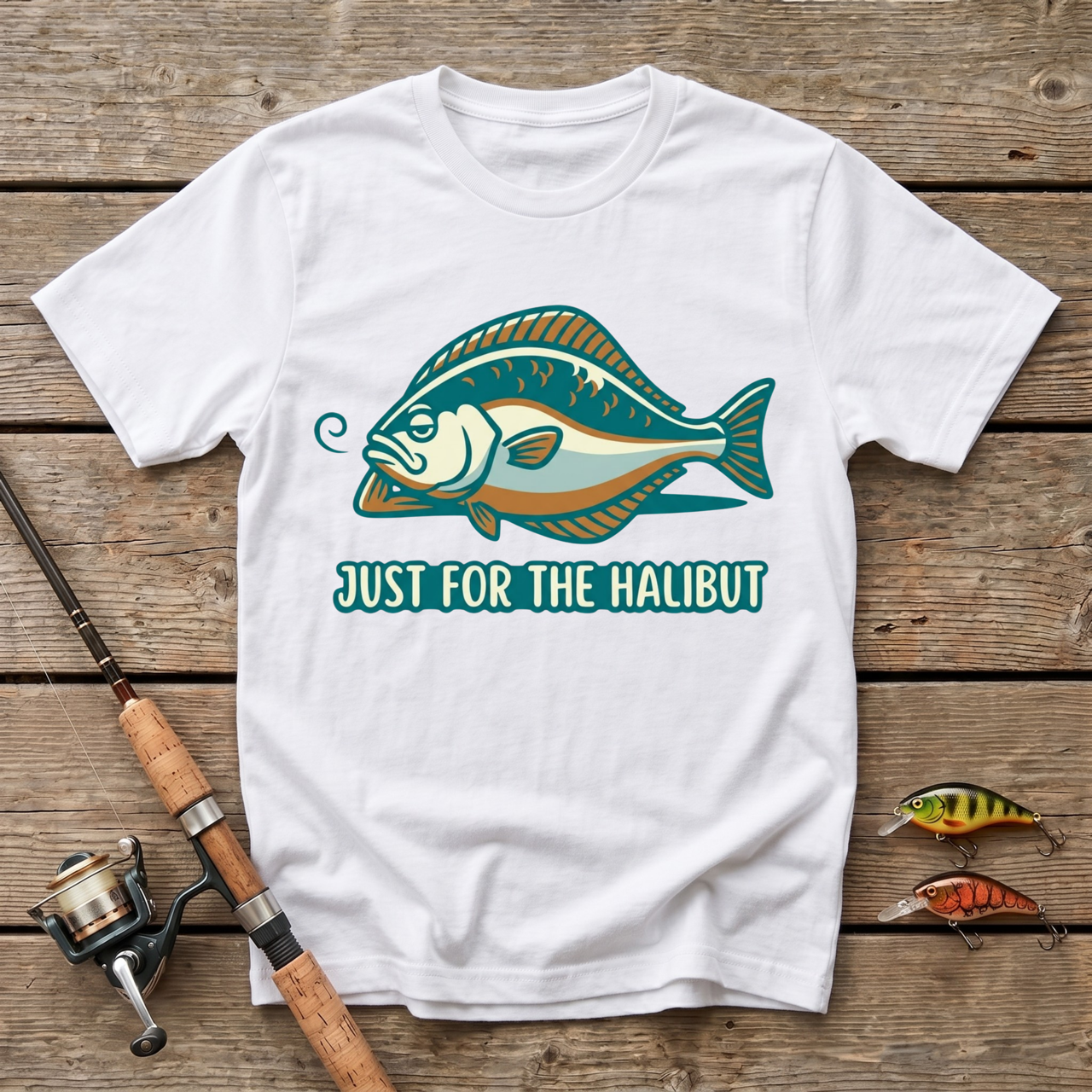 Just For The Halibut T-Shirt