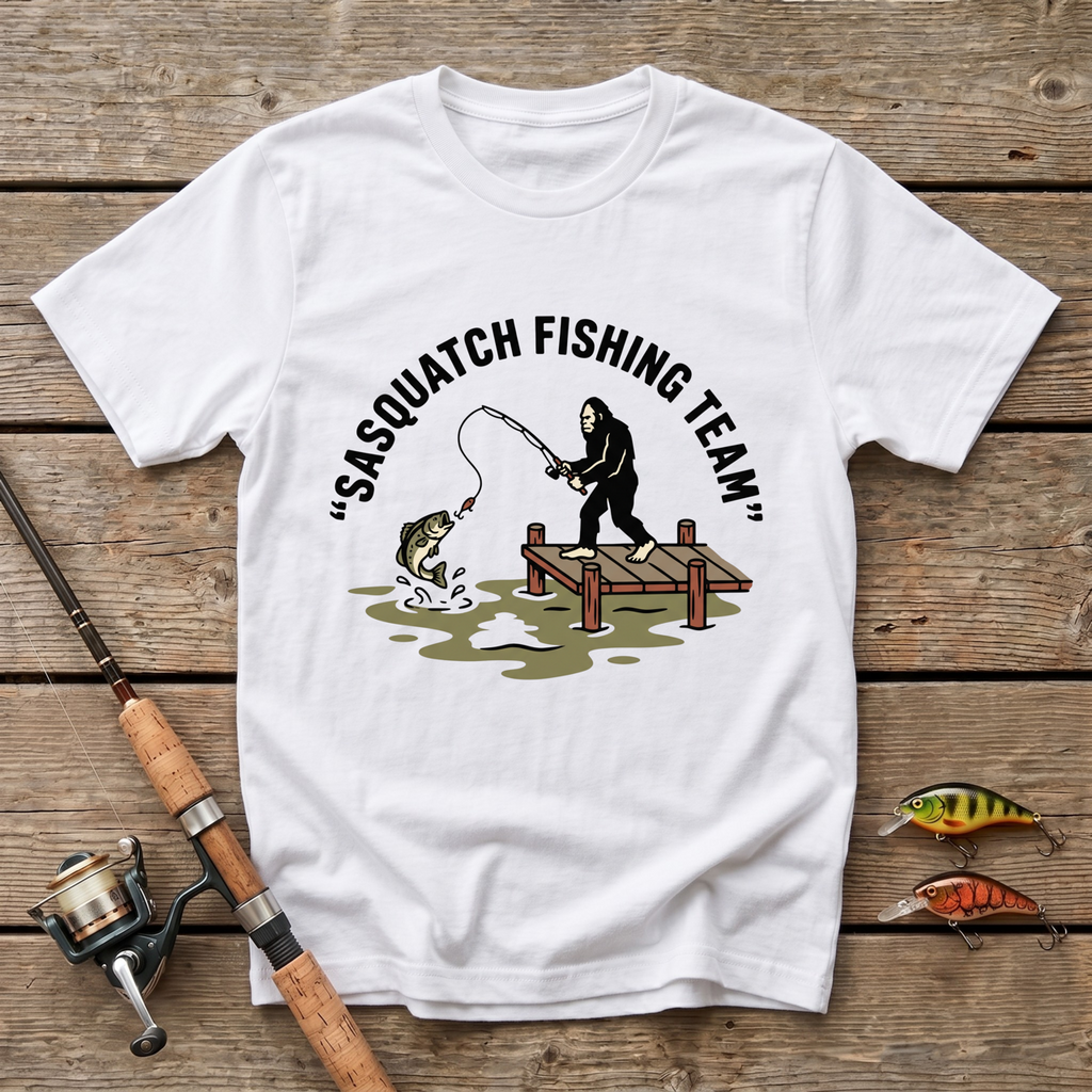 Sasquatch Fishing Team T-Shirt
