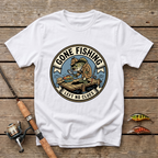 Gone Fishing, Left No Clues T-Shirt