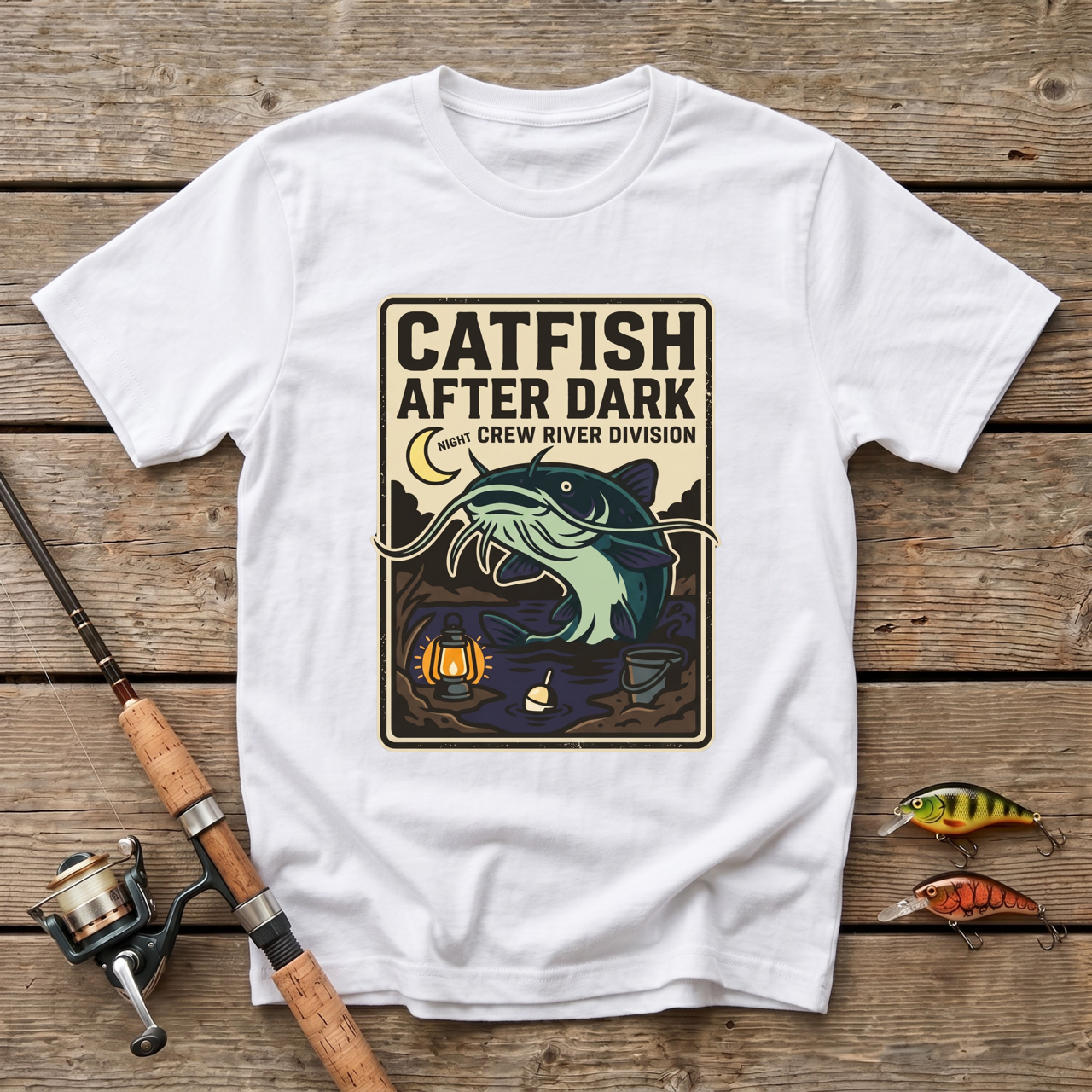 Catfish After Dark T-Shirt