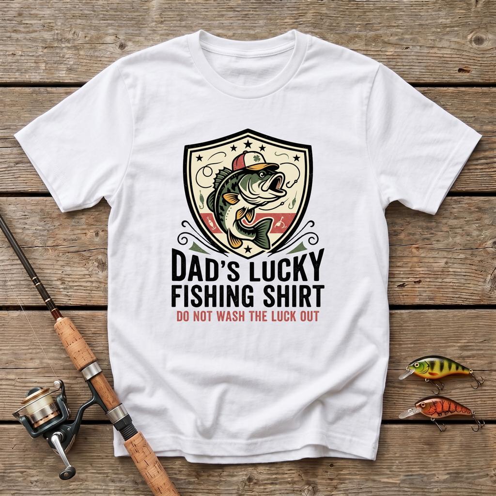 Dad's Lucky Fishing Shirt T-Shirt