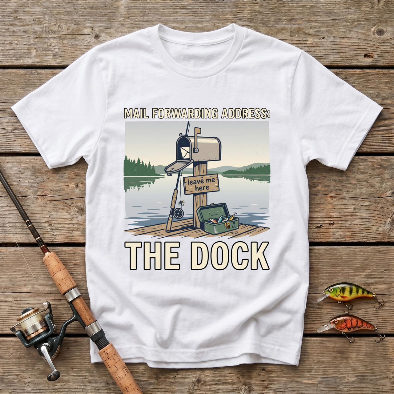 Mail Forwarding Address: The Dock T-Shirt
