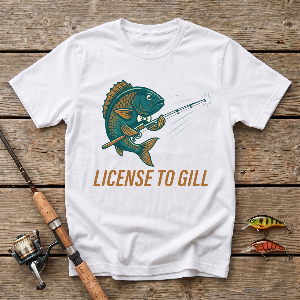 Licence To Gill T-Shirt