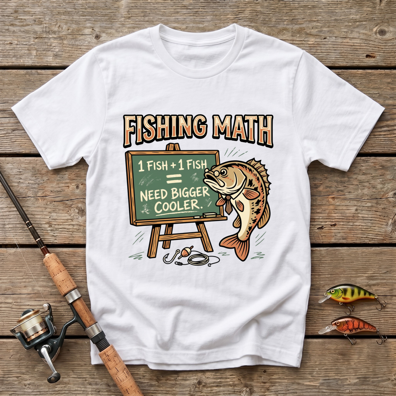 Fishing Math T-Shirt