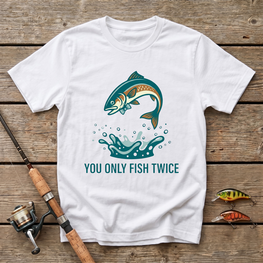 You Only Fish Twice T-Shirt