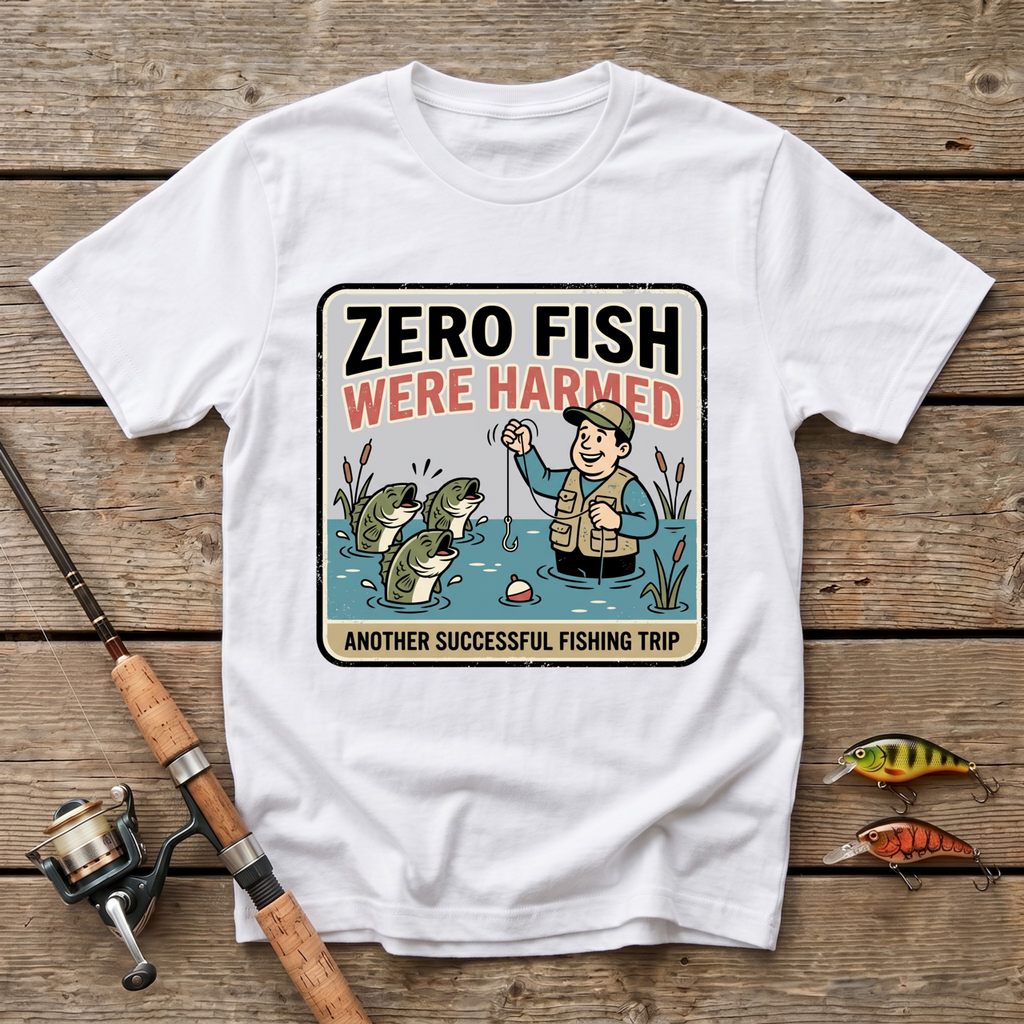 Zero Fish Were Harmed T-Shirt