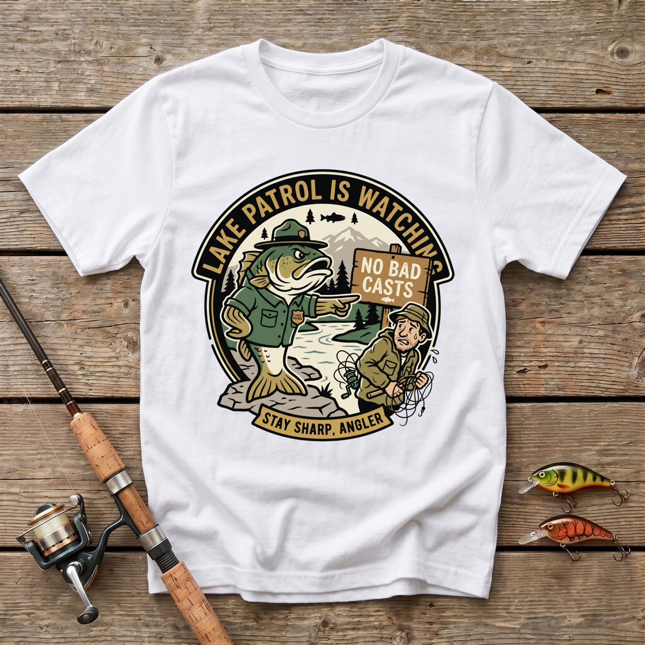 Lake Patrol Is Watching T-Shirt