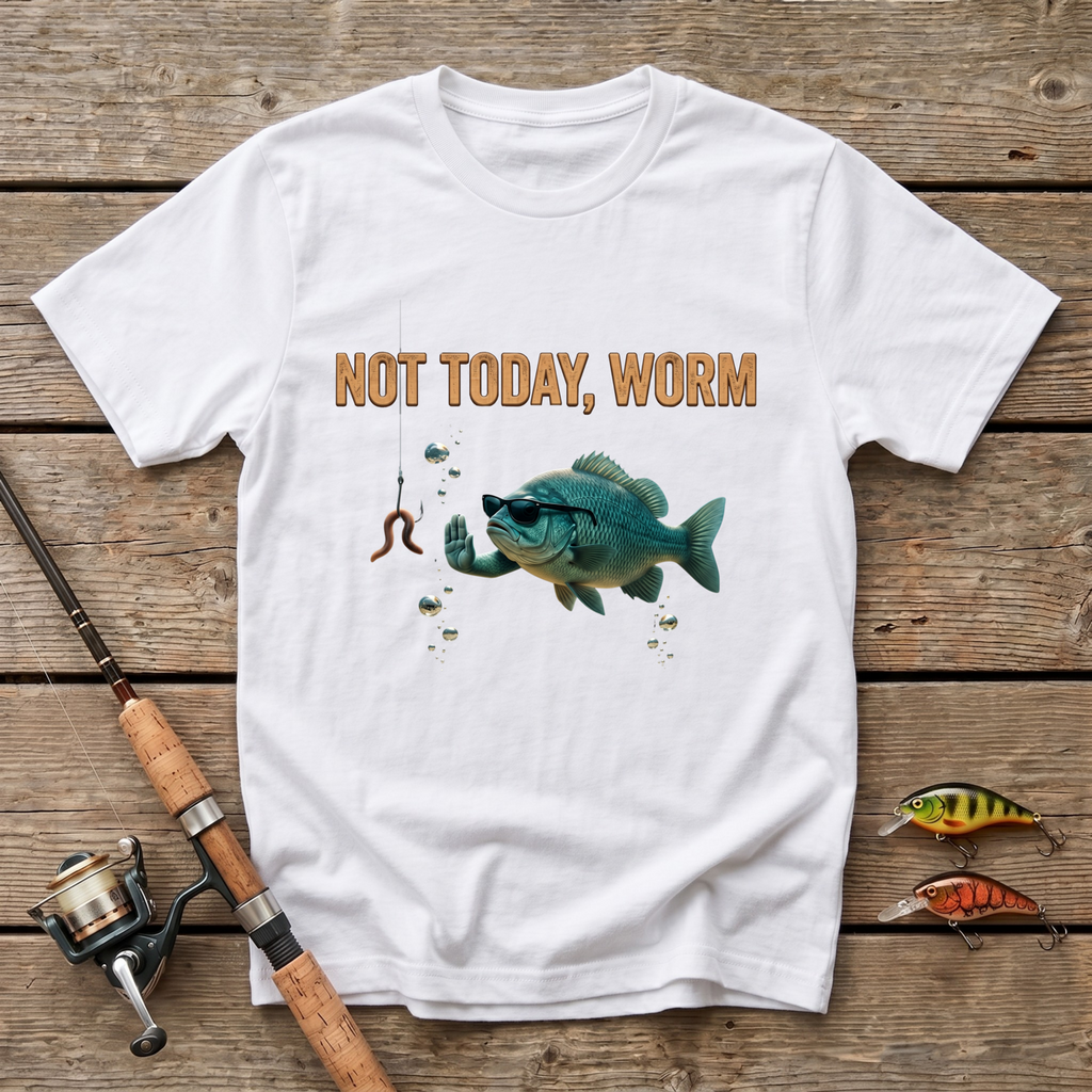 Not Today, Worm T-Shirt