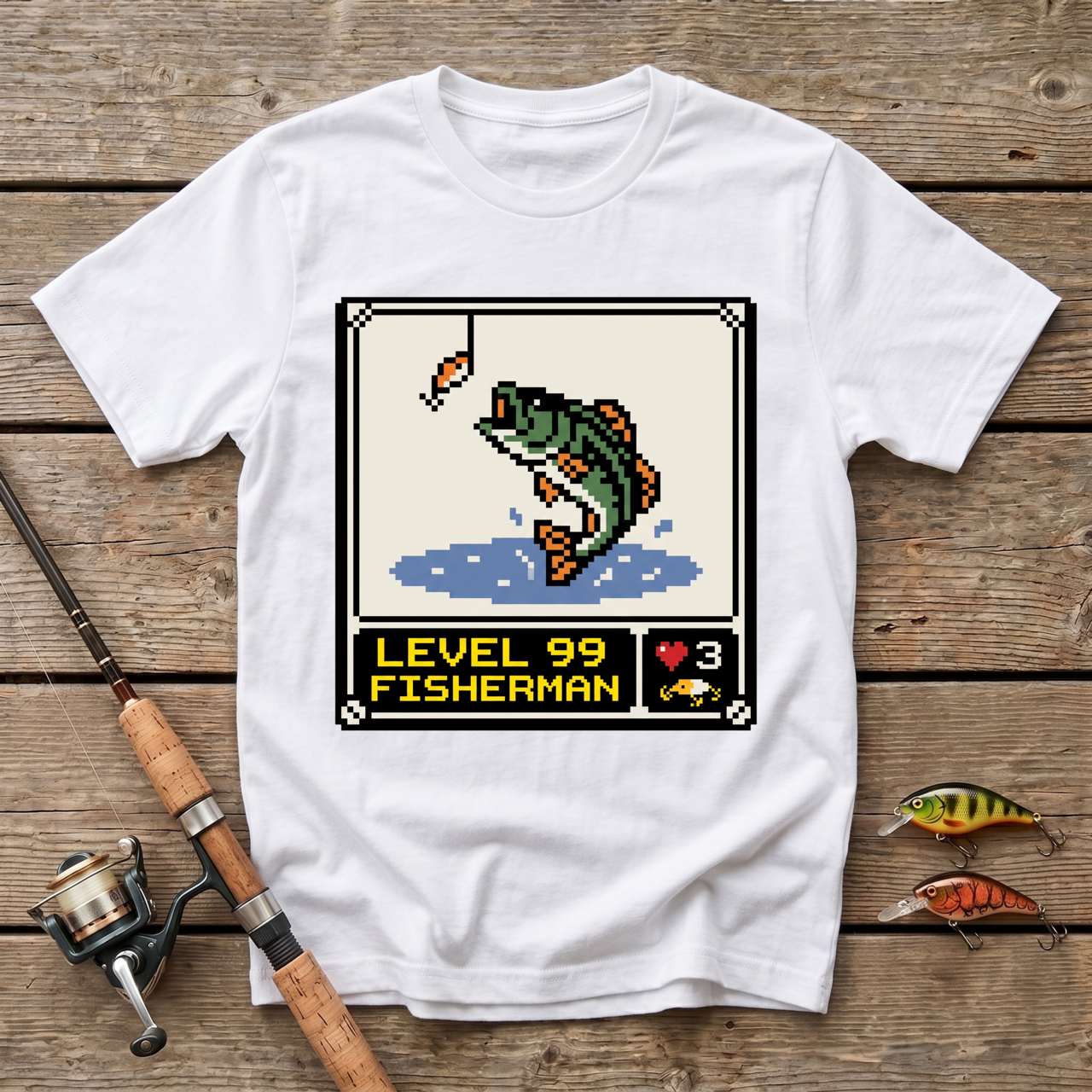 Level 99 Fisherman T-Shirt