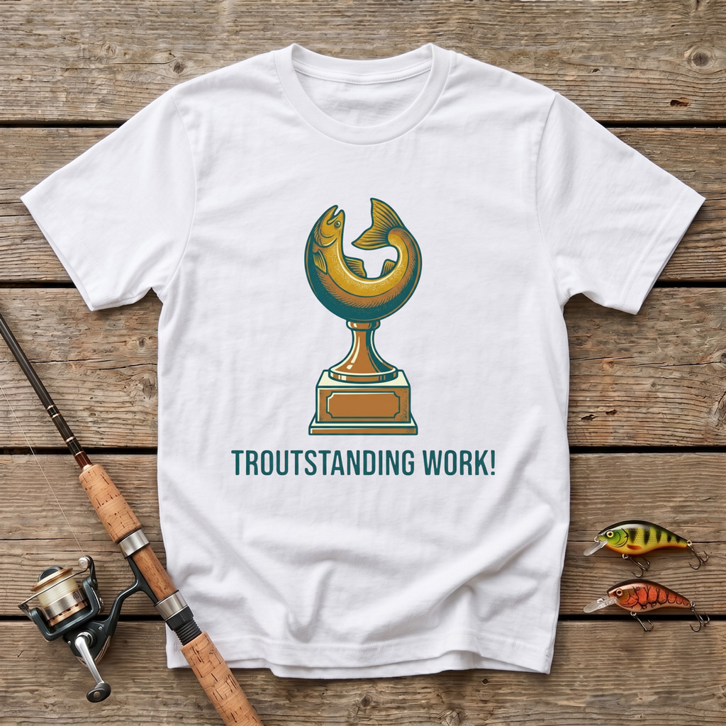 Troutstanding Work T-Shirt