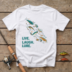 Live. Laugh. Lure T-Shirt