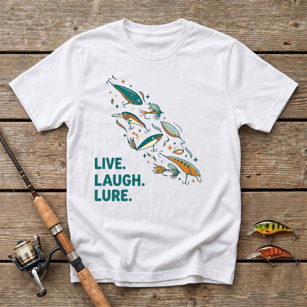 Live. Laugh. Lure T-Shirt