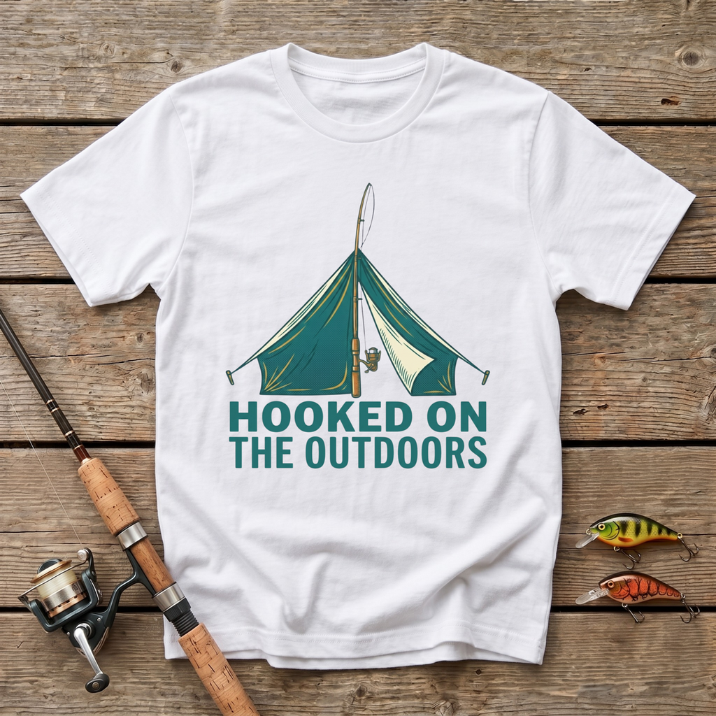 Hooked On The Outdoors T-Shirt