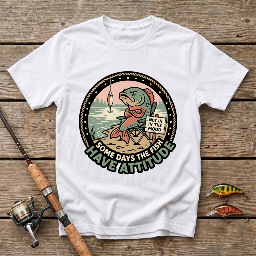 Some Days The Fish Have Attitude T-Shirt