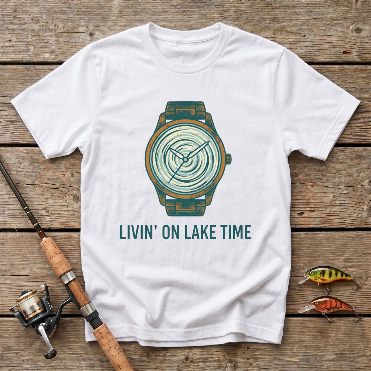 Livin' On A Lake Time T-Shirt