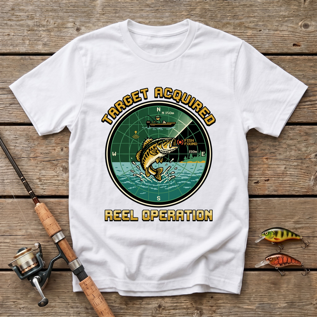 Target Acquired, Reel Operation T-Shirt
