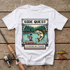 Side Quest - I'd Rather Be Fishing T-Shirt