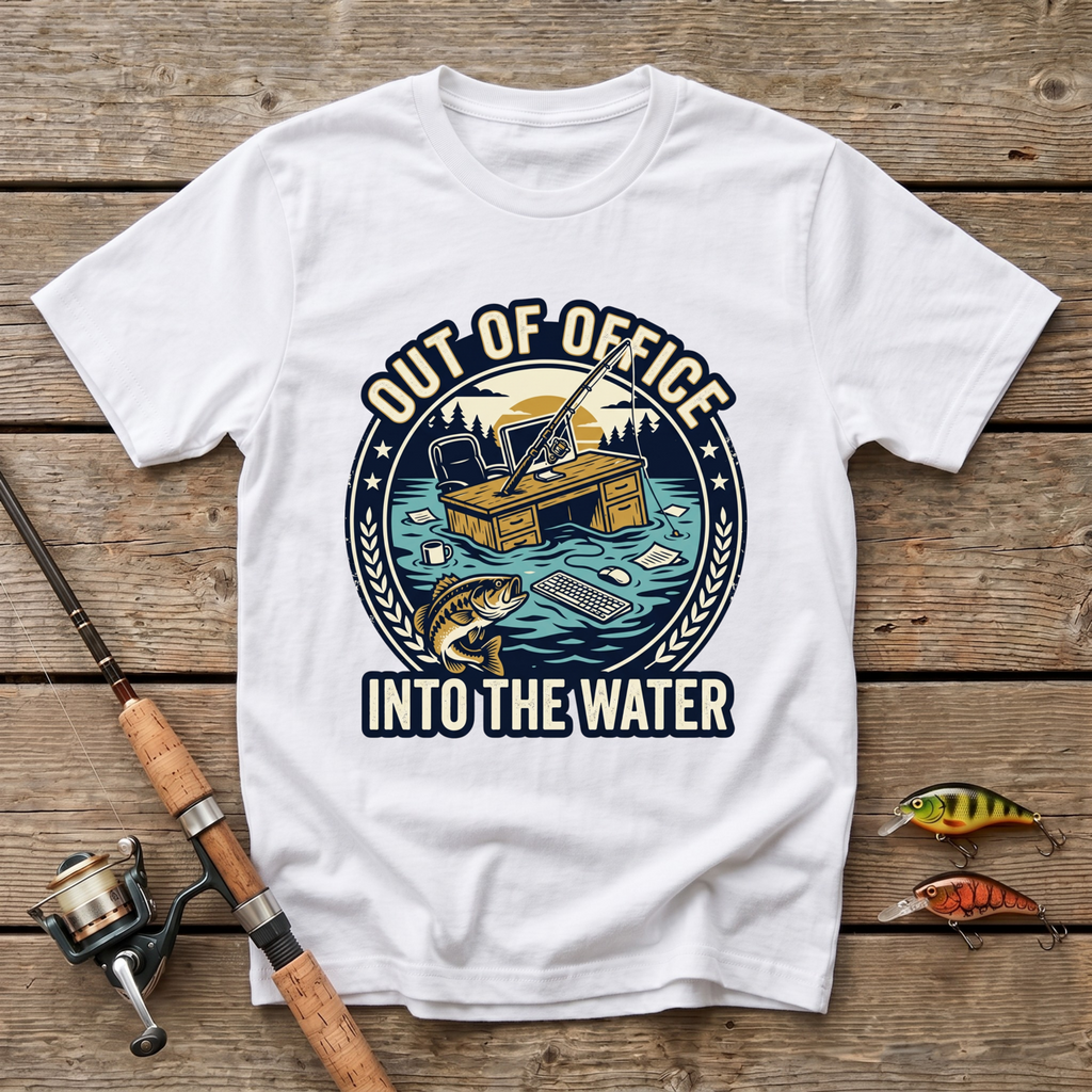 Out Of Office And Into The Water T-Shirt