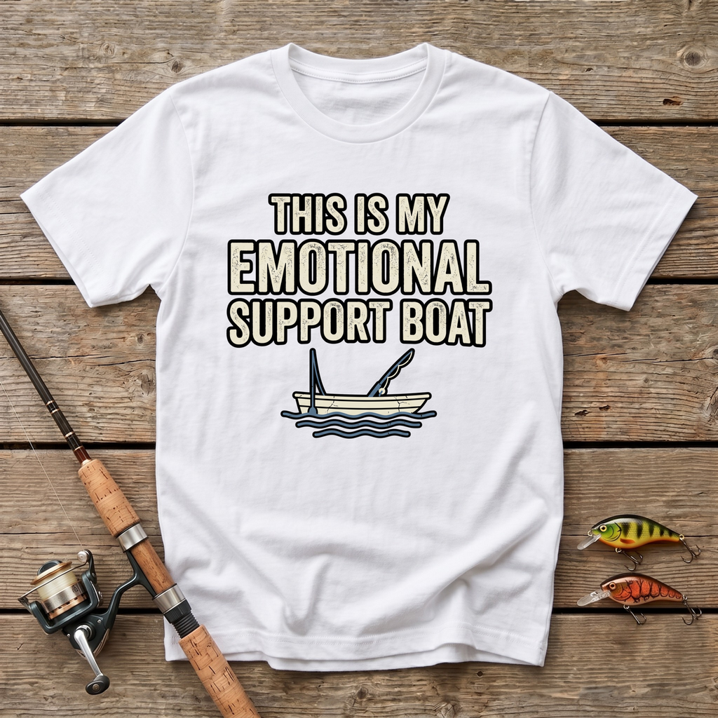 Emotional Support Boat T-Shirt